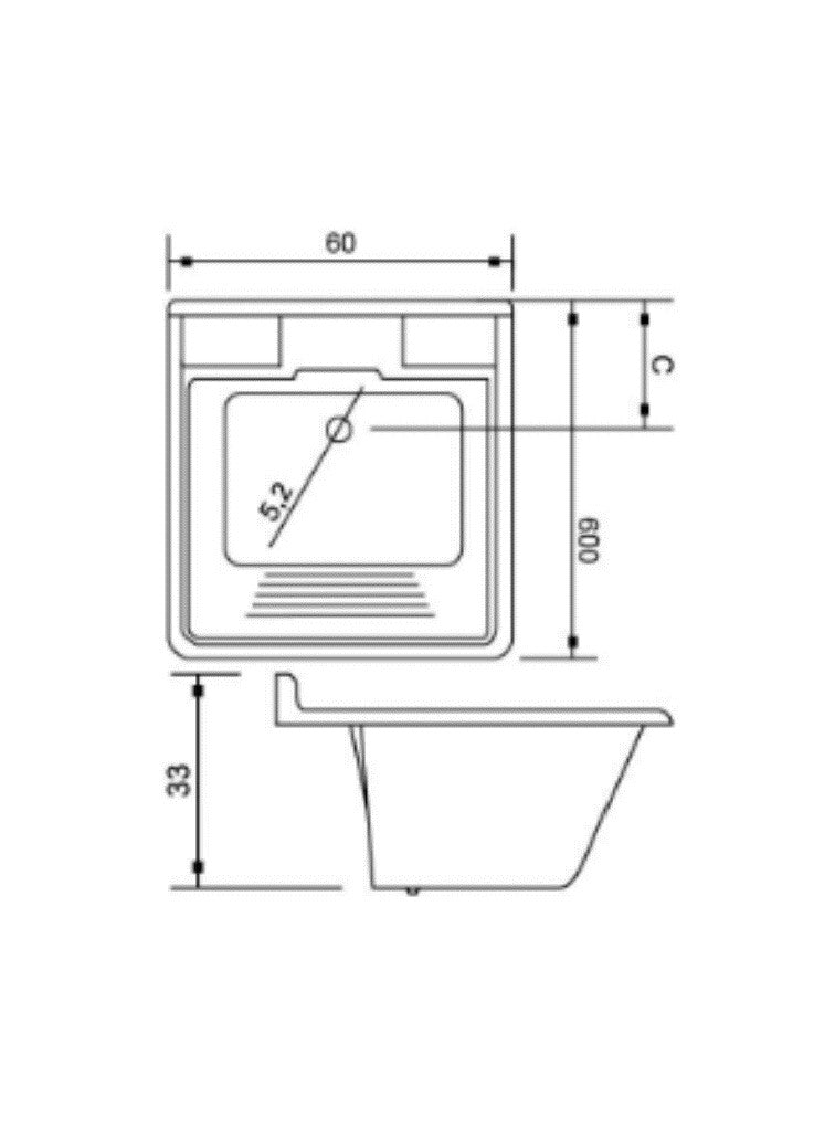 Lavarropas Acrílico Liquidación hasta agotar stock