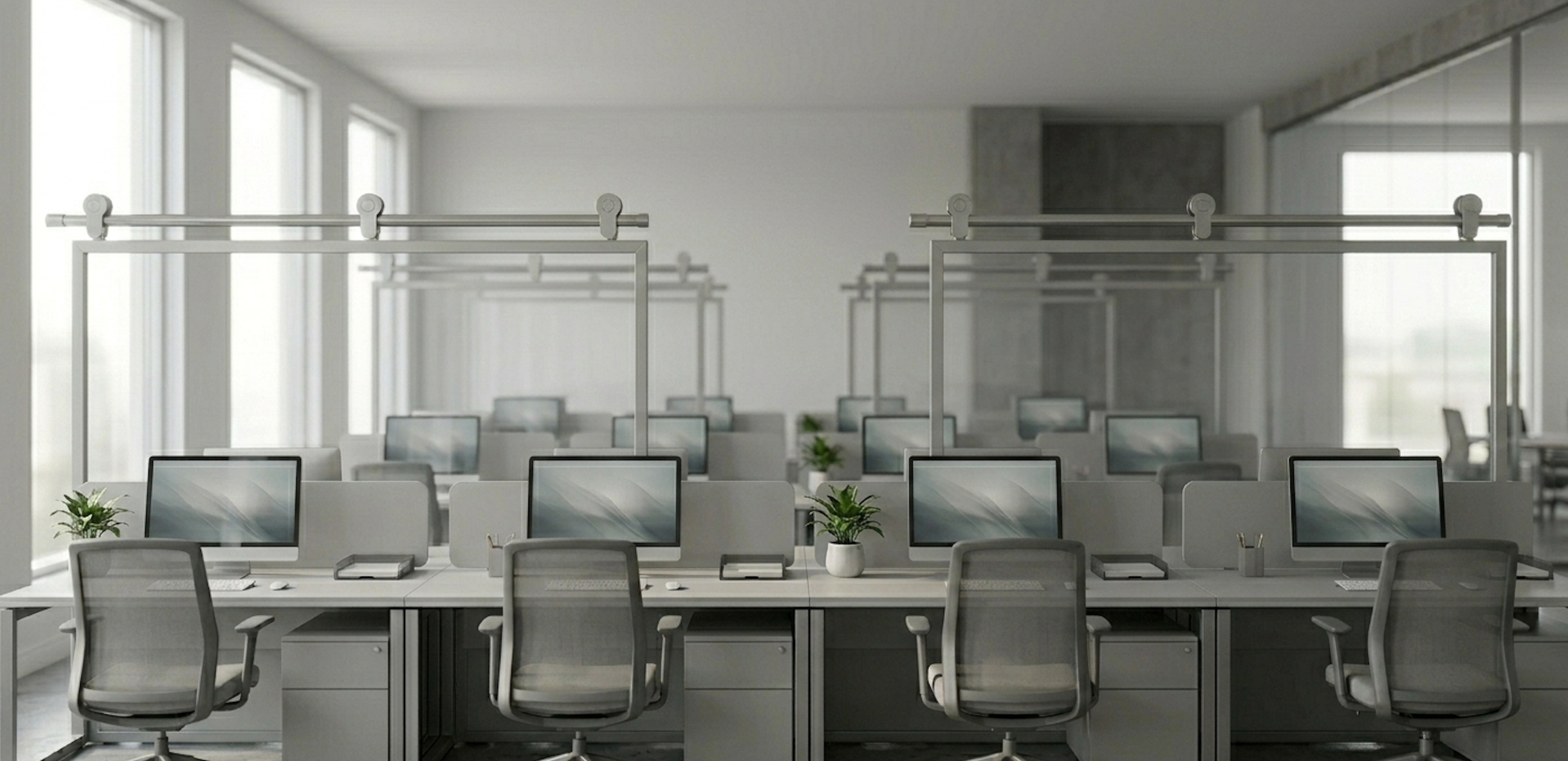 Plancha Polidecorada Lisa Transparente 2.3mm - 172x84cm (Sin Textura)