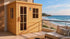 Sauna Borga 4 Personas Madera y Cristal