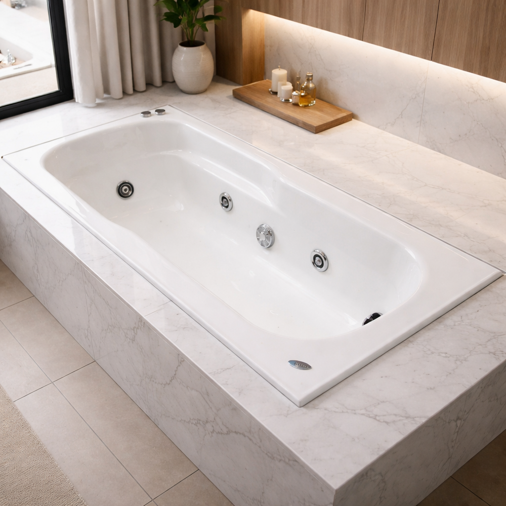 Tina de Hidromasaje Logic – Versatilidad y Bienestar Integral
