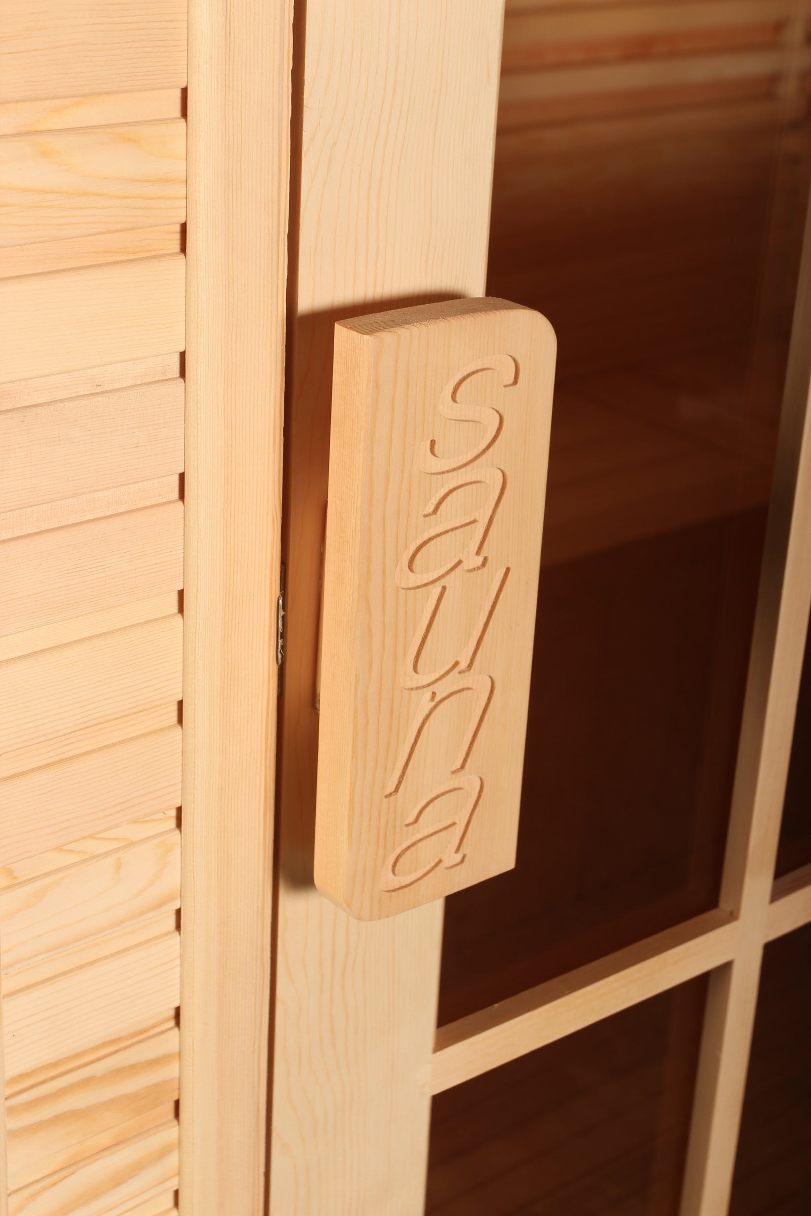 Sauna Borga 4 Personas Madera y Cristal
