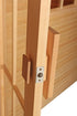 Sauna Borga 4 Personas Madera y Cristal