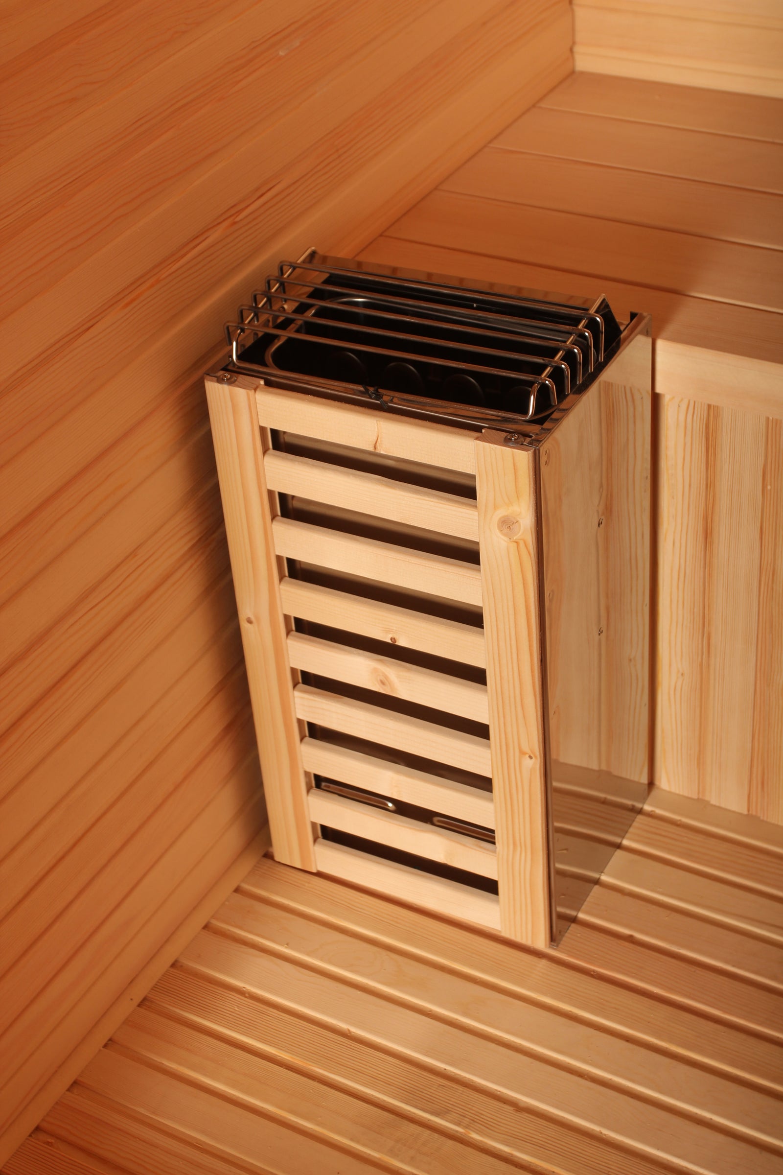 Sauna Borga 4 Personas Madera y Cristal