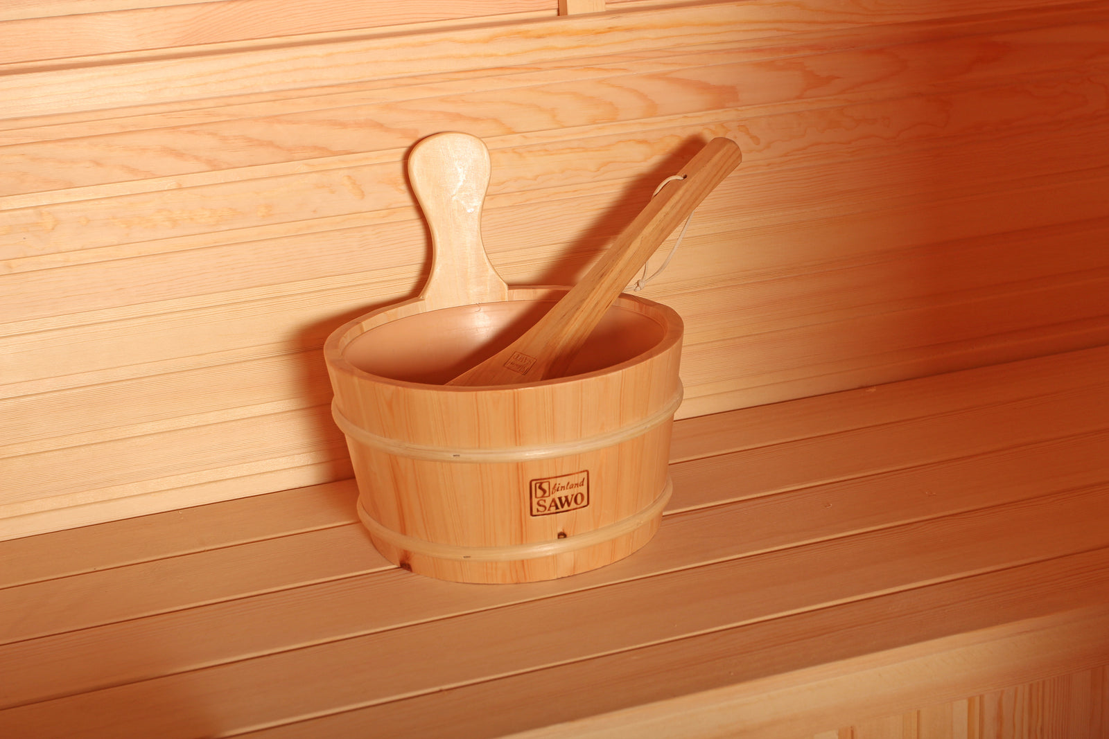 Sauna Borga 4 Personas Madera y Cristal