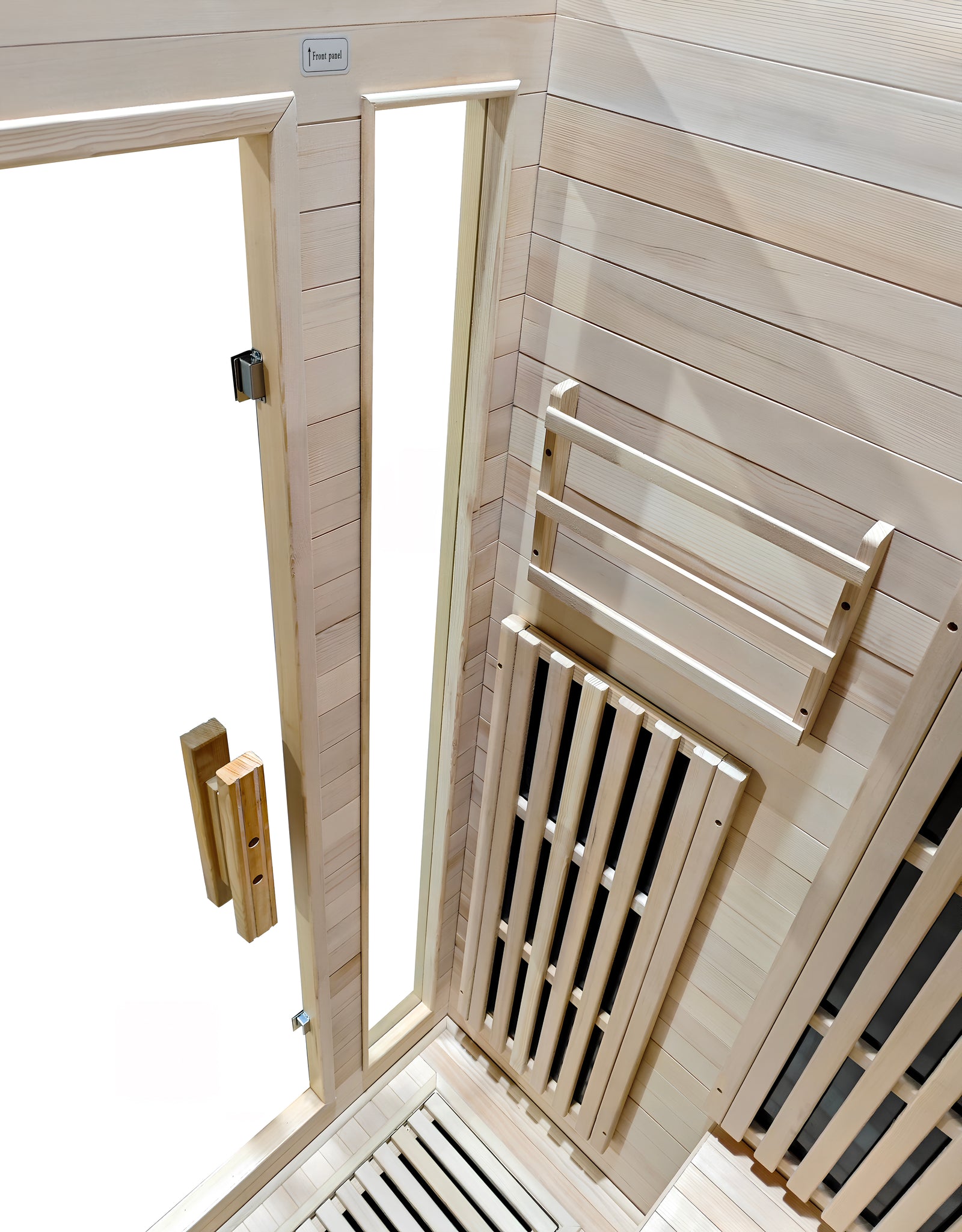 SaunaGo Infrarrojo de Carbono Galeano Norglas: Armado Fácil, Cromoterapia 7 Colores y Audio Pro (120x105x190 cm)