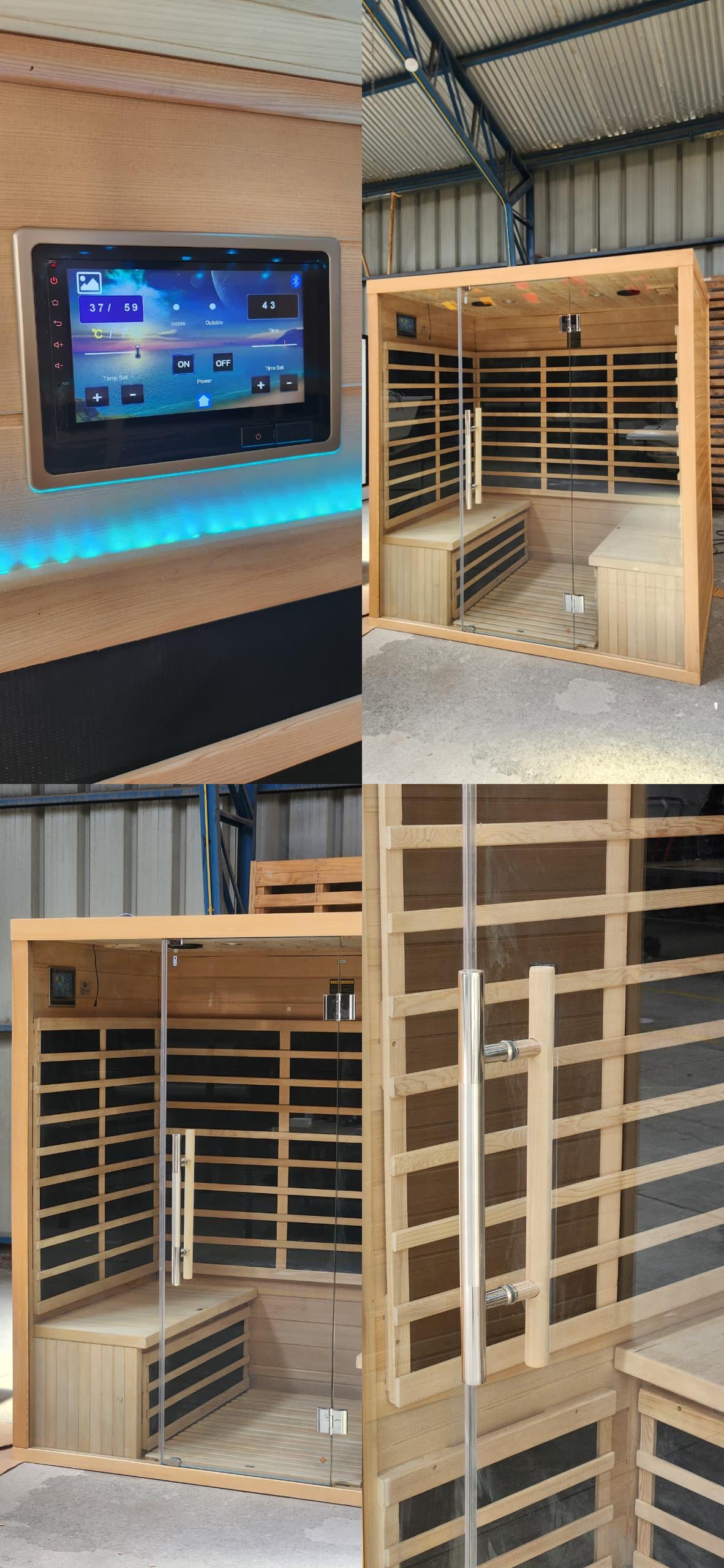 Sauna 4 personas Infrarrojo